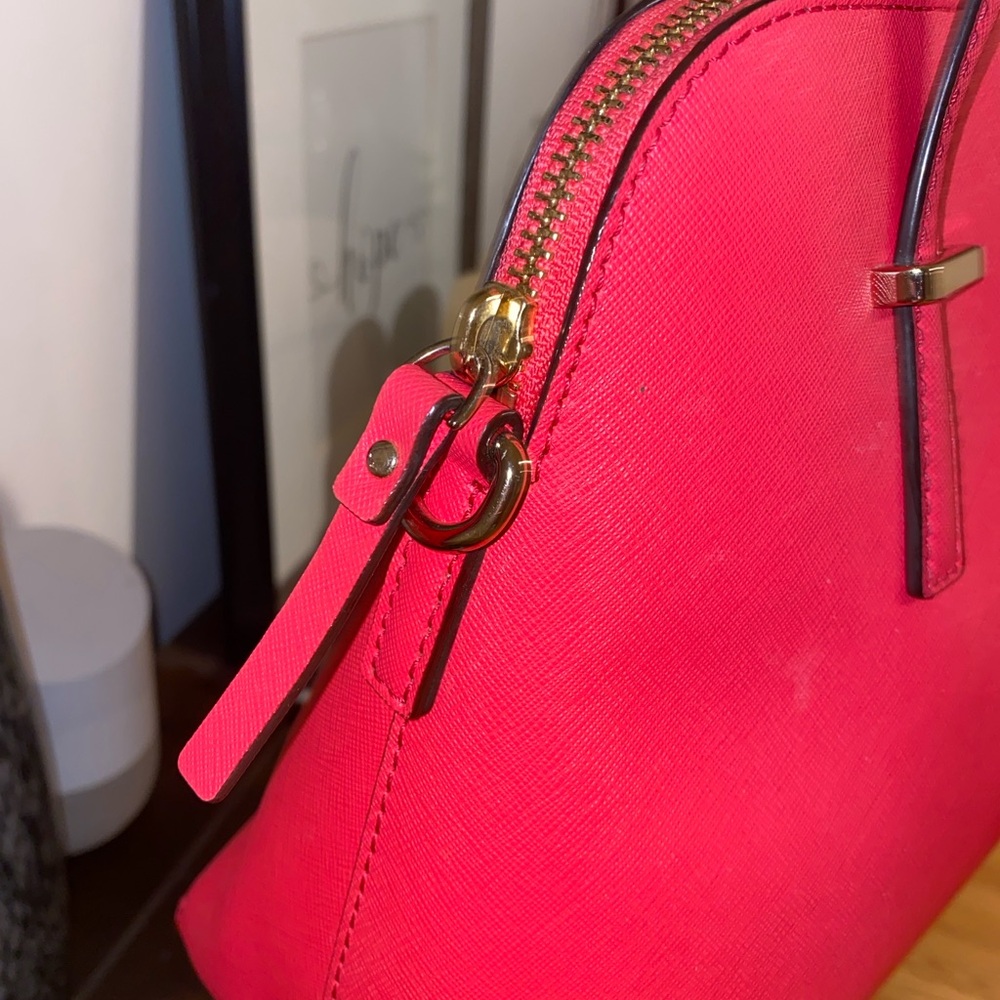 Kate Spade New York Cedar Street Maise Leather Satchel Handbag w Dust Bag - Picture 5 of 16